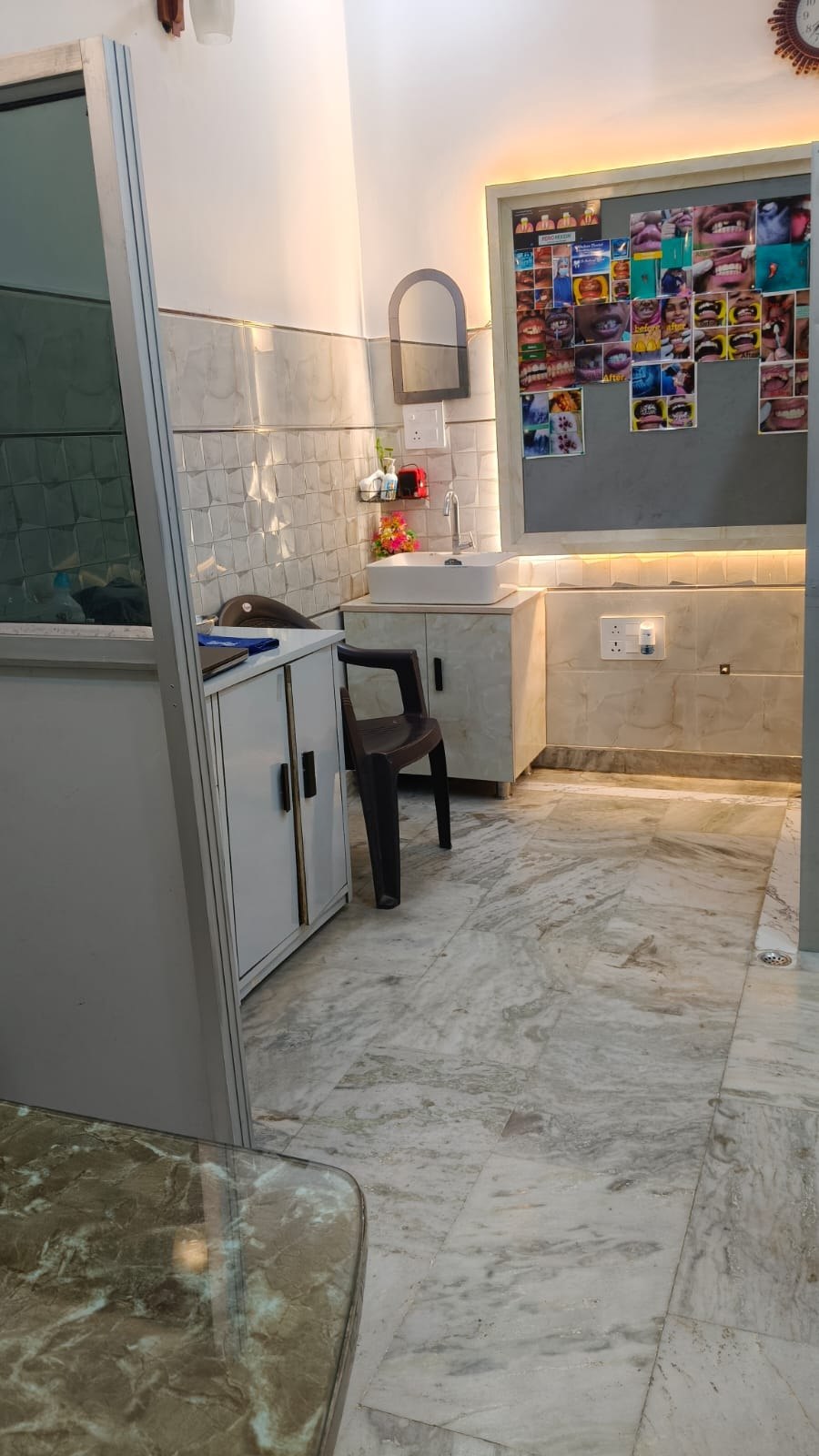Sterilisation and hygiene area at Wisdom Dental & Maxillofacial Centre, Moradabad